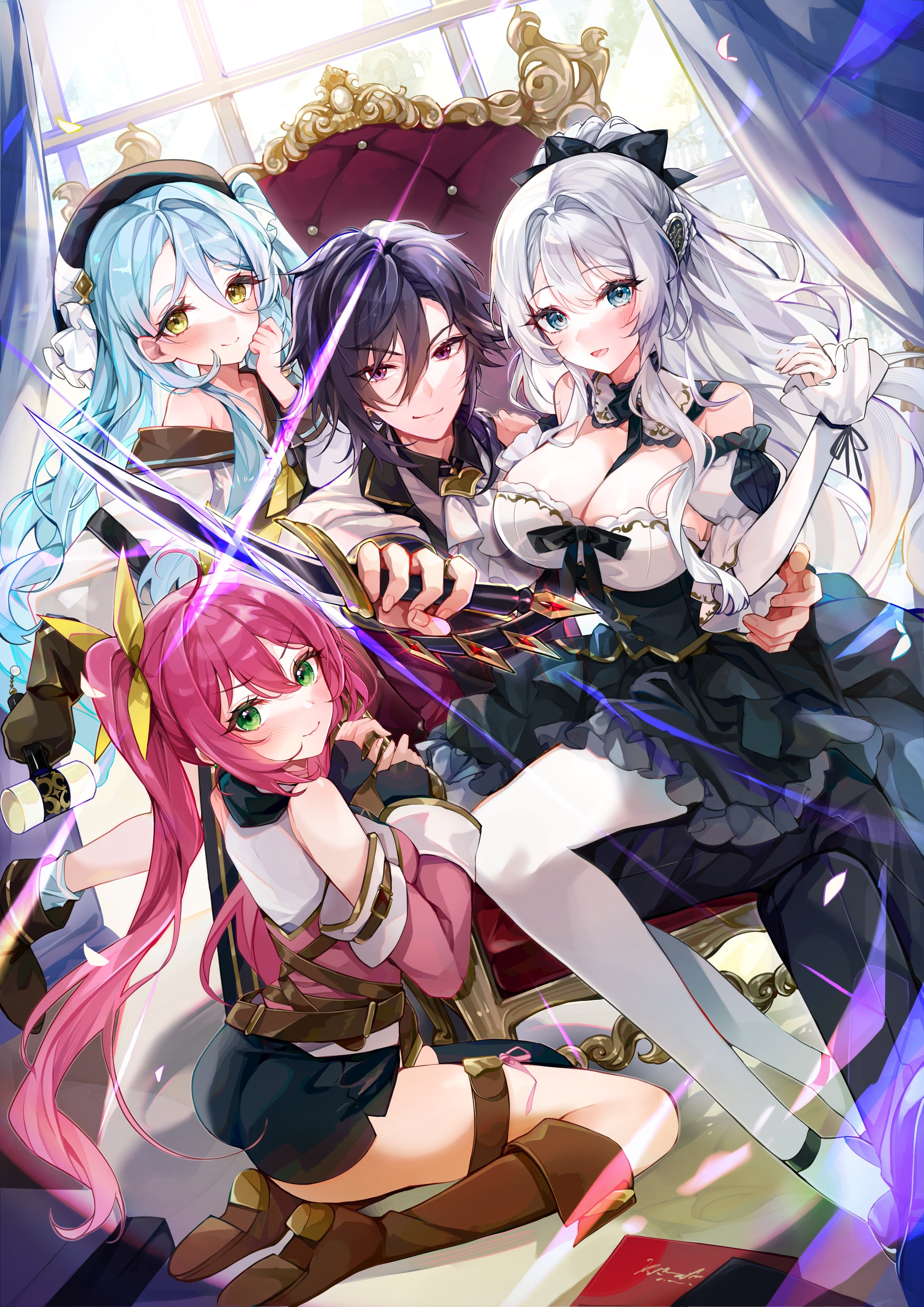 The Villainous Aristocrat’s Efforts Led to a Genuine Harem